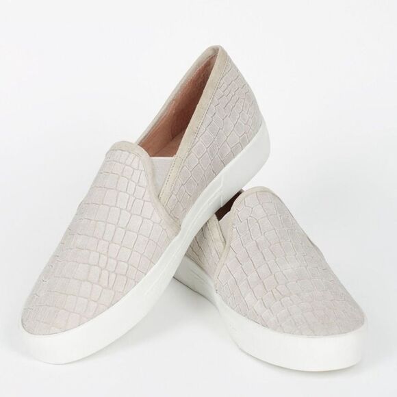 Joie Huxley Crocodile Suede Slip On Sneaker - Picture 1 of 13